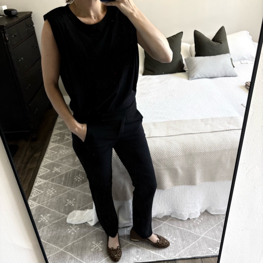 Max Mara Black Cigarette Pants (Trousers) size 6